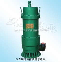 講信譽(yù)5.5kw排污排沙潛水電泵